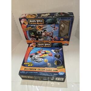 Star Wars Angry Bird & Jenga Millennium Falcon Board Games